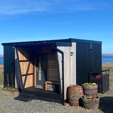 Unique Luxurious Cabin On Sea View Working Croft Garrabost Luaran gambar