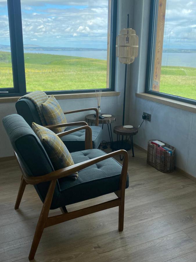Unique Luxurious Cabin On Sea View Working Croft Garrabost Luaran gambar